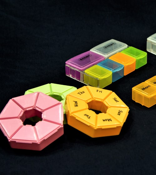 PILL BOX CONTAINERS